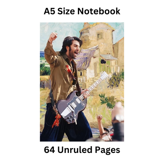 Rockstar Doodle Notebook 4