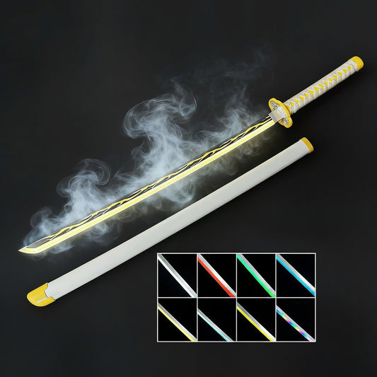 Zenitsu Smoke And RGB LED Katana