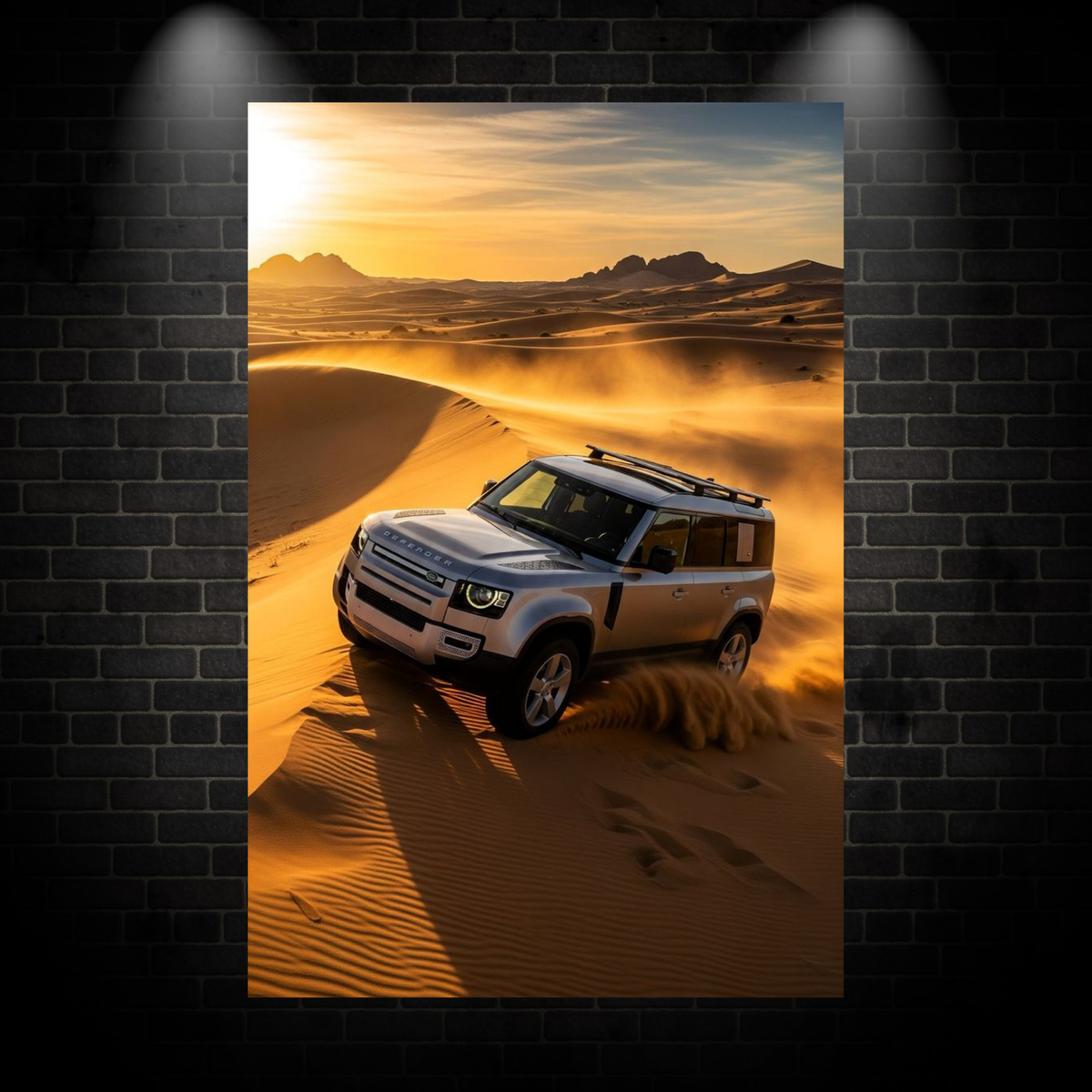 Range Rover Landscape Poster Range rover poster – Perfect Parcel