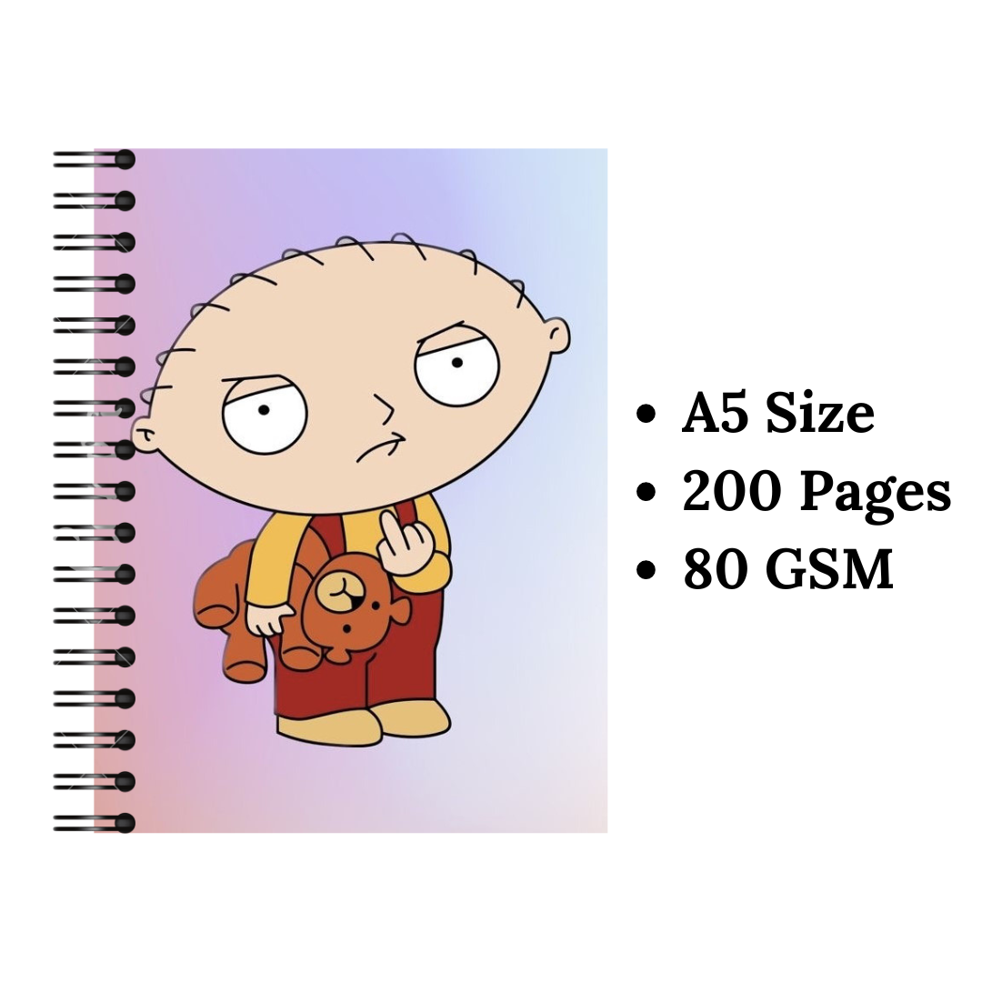 Stewie Wiro Notebook