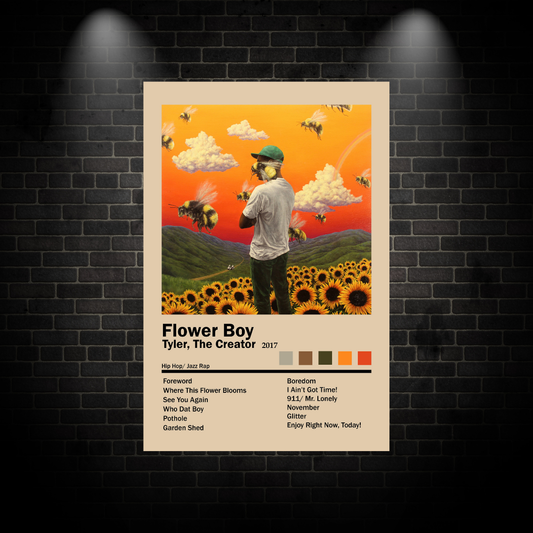 Flower Boy By Tyler The Creator Poster