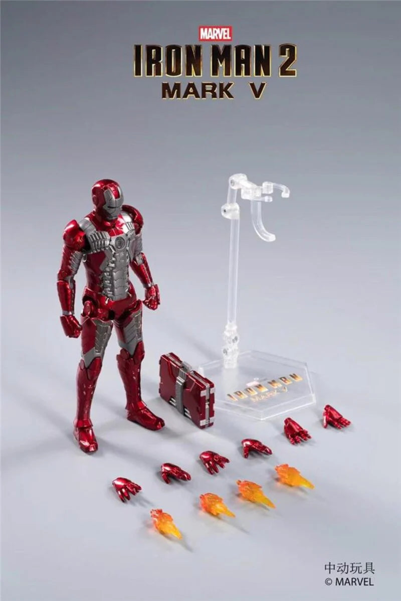 Official ZD Toys Iron Man Mark 5 Figure - 7 inches