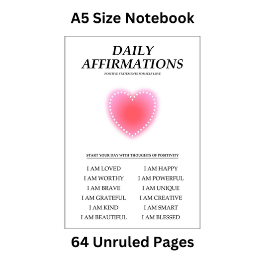 Daily Affirmations Doodle Notebook