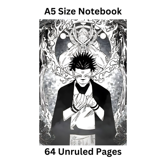 sukuna manga doodle notebook