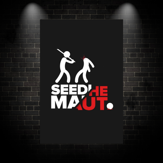 Seedhe Maut Logo Poster