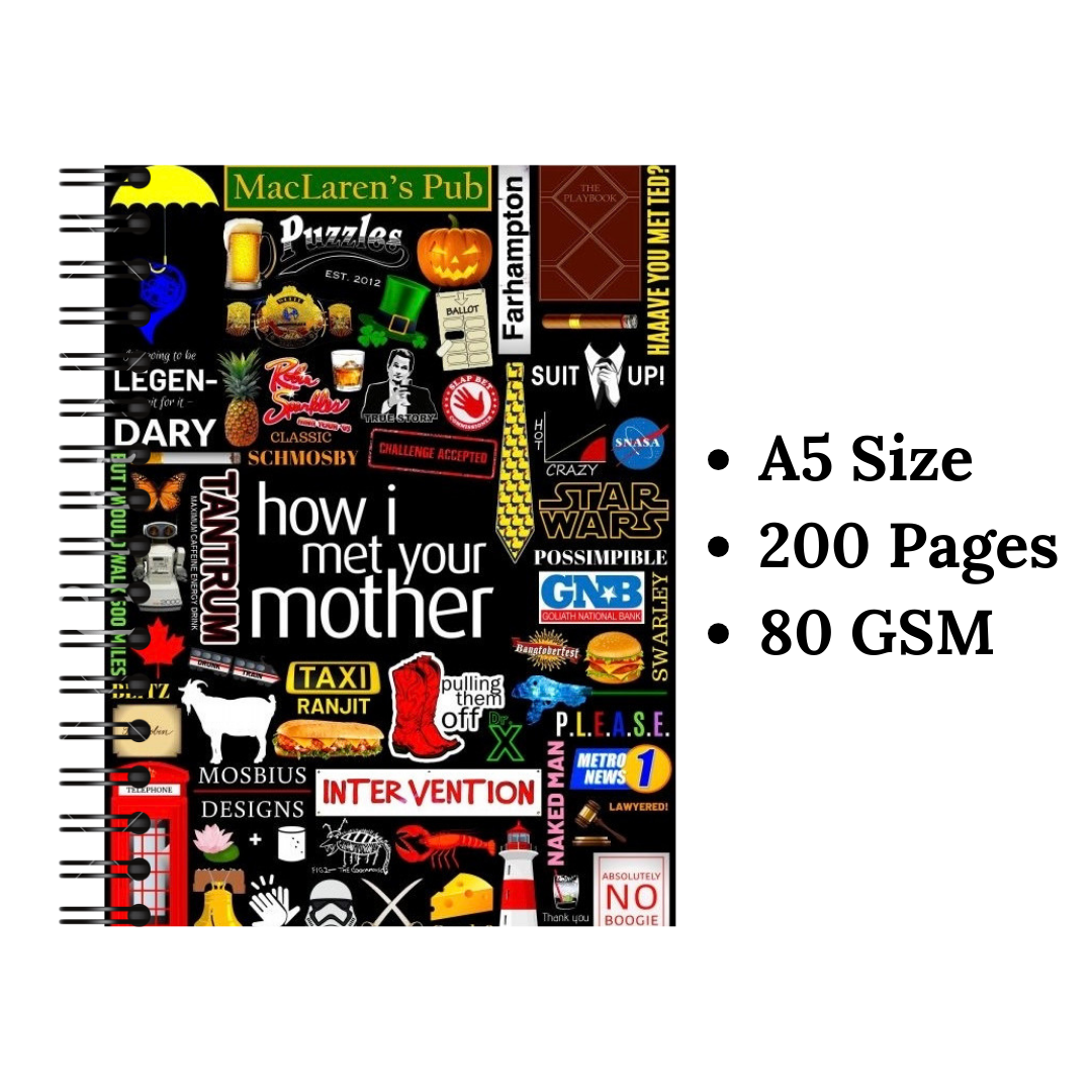 How I Met Your Mother Wiro Notebook 1