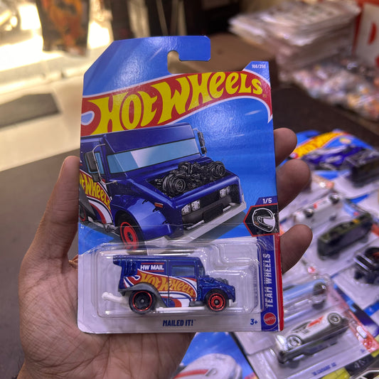 Hot Wheels mailed it