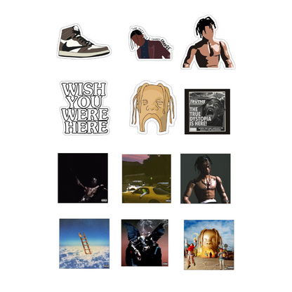 Travis Scott Sticker Sheet