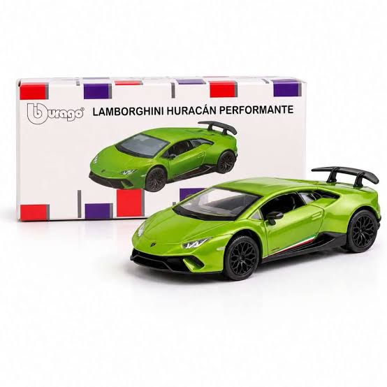 Imported Bburago 1:64 Lamborghini Huracan Performante Diecast Car