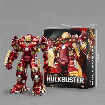 Official ZD Hulkbuster MK 44 Iron Man Figure - 1:10 Scale with Light Up Feature