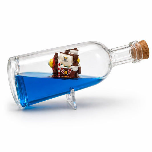 One Piece Thousand Sunny In a Bottle Showpiece Figure