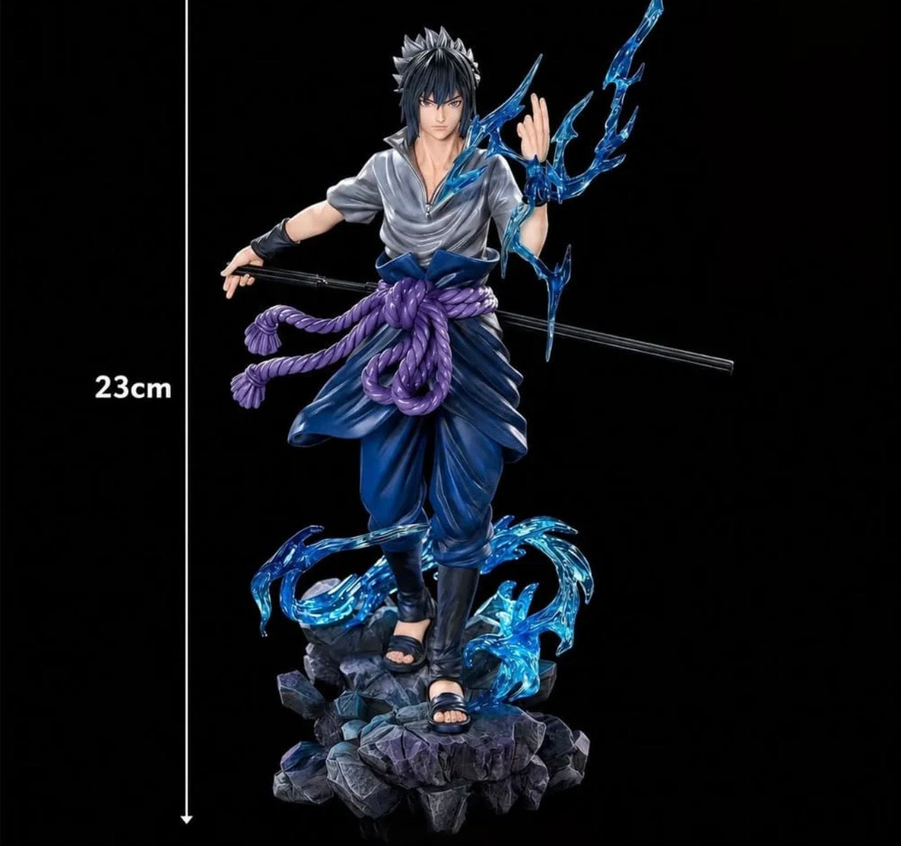 23 cm Sasuke Chidori Figure