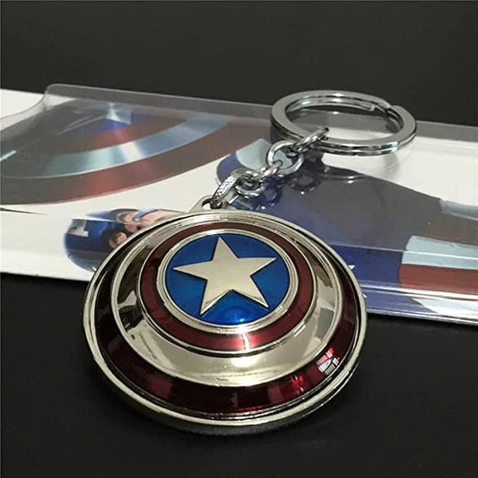Captain America Shield Keychain