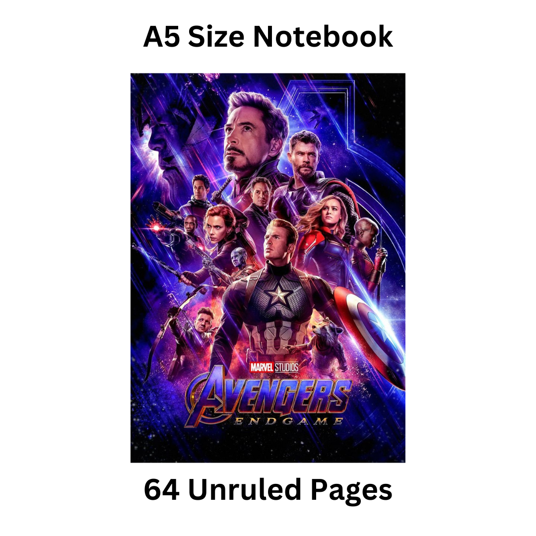 Avengers Endgame Doodle Notebook