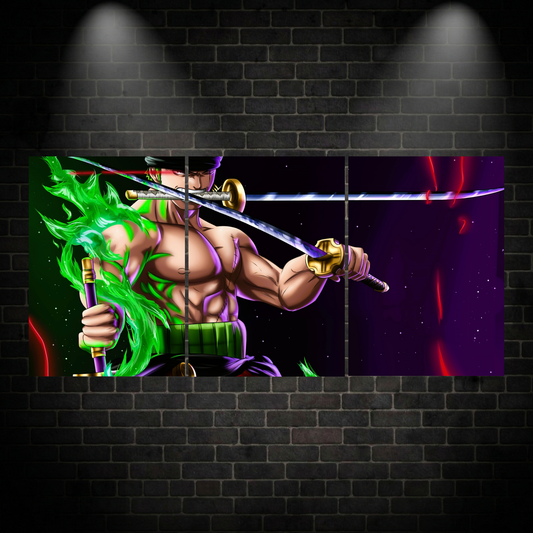 Zoro Split Posters