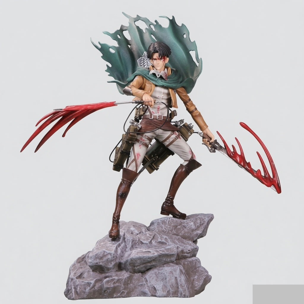 36 Cm Highly Detailed Attack on Titan Levi Action Figure