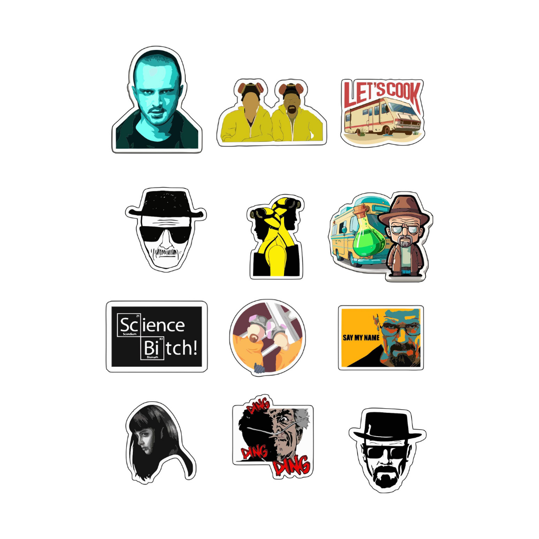 Breaking Bad Sticker Sheet