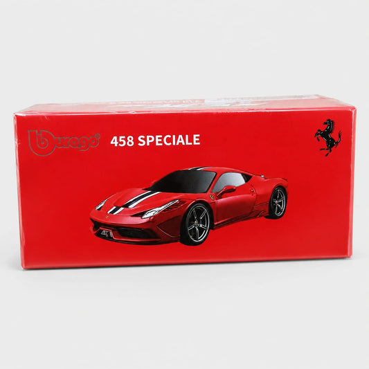 Imported 1:64 Bburago Ferrari 458 SPECIALE Diecast Car