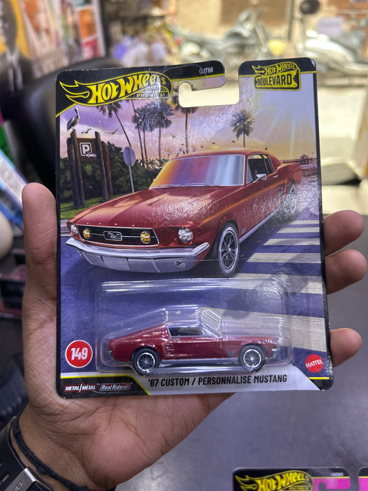 67 Custom Mustang Premium Hot Wheels