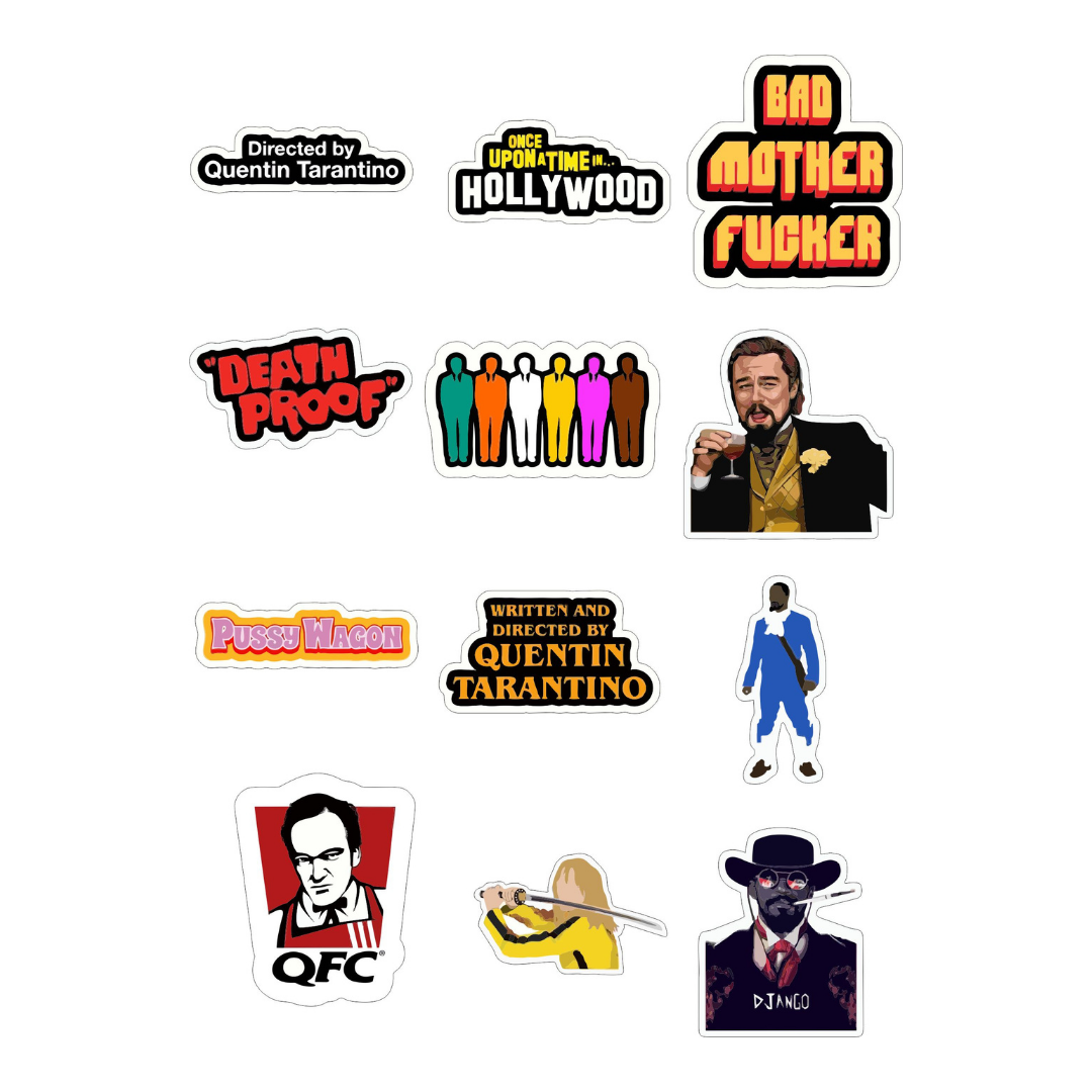 Tarantino Sticker Sheet