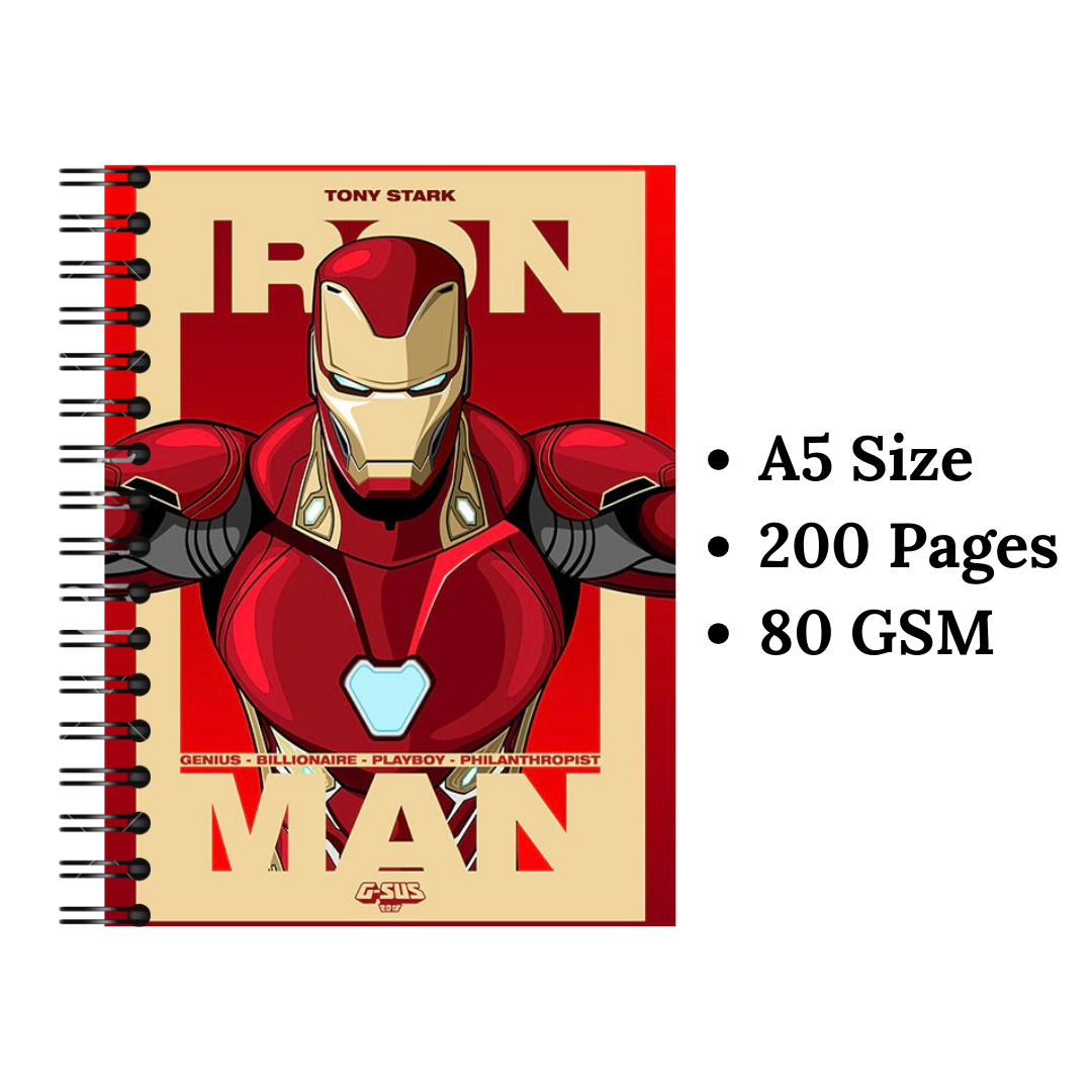 Iron Man Wiro Notebook