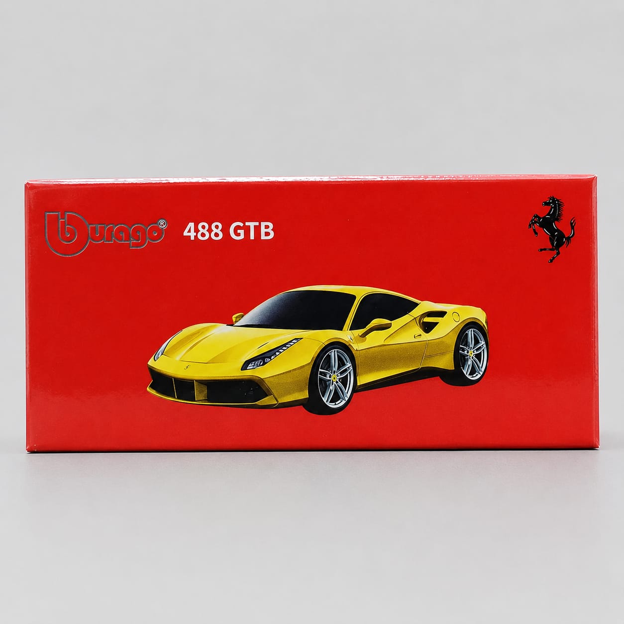 Imported 1:64 Bburago Ferrari 488 GT B Diecast Car
