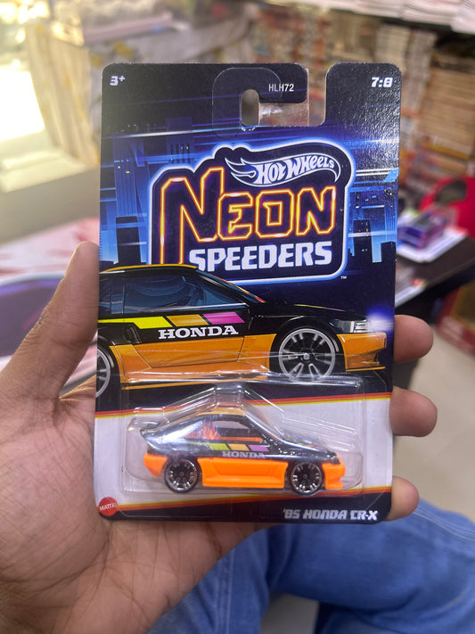 85 Honda CRX Neon Speeders Hot Wheels