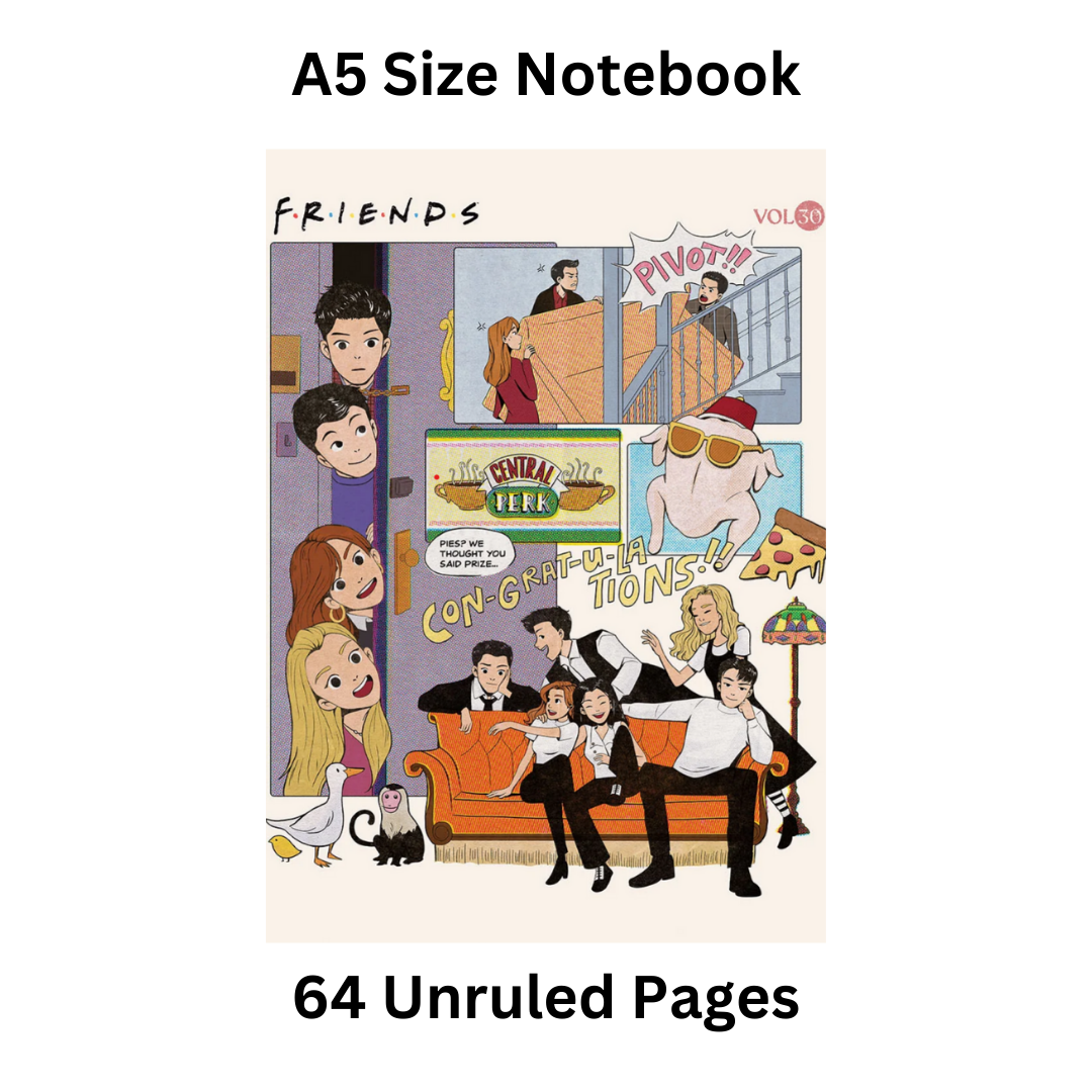 Friends Doodle Notebook 1