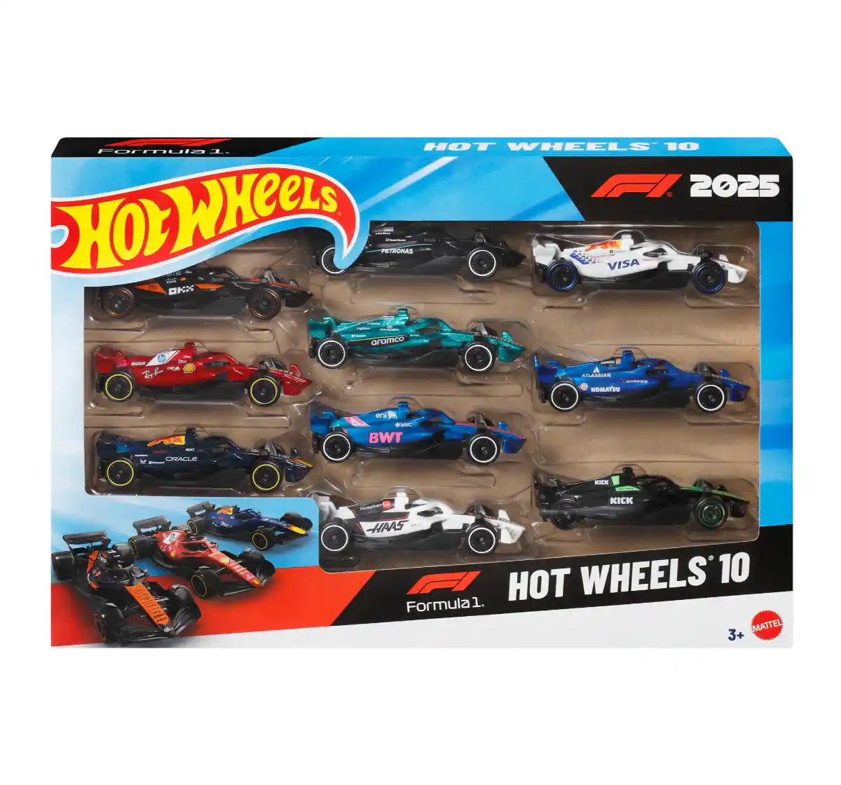 Formula 1 Hot Wheels 10 Pack
