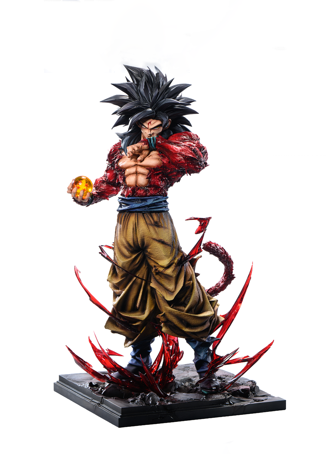34 Cm DBZ Goku Super Saiyan 4 Premium Figure