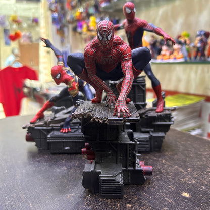 Spiderman No Way Home All spiderman Figure set official iron Studios Super Premium highly detailed Quality with each box packing
