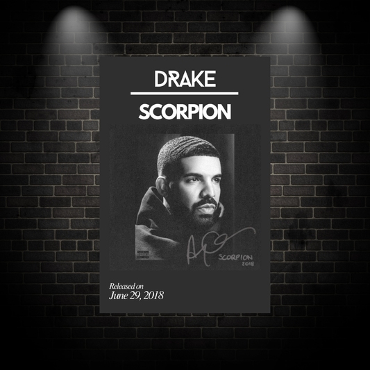 Drake Scorpion Poster