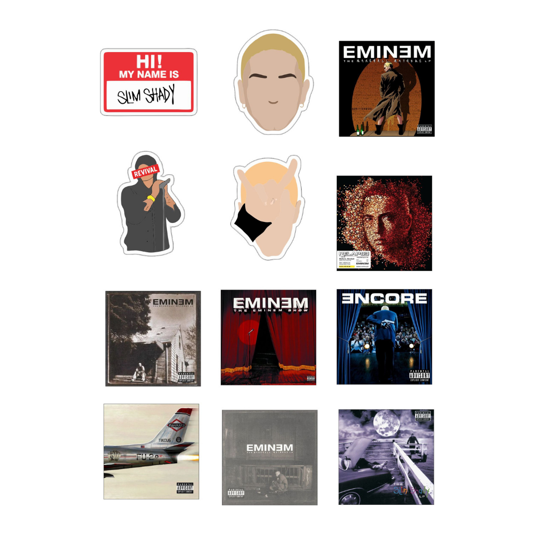 Eminem Sticker Sheet