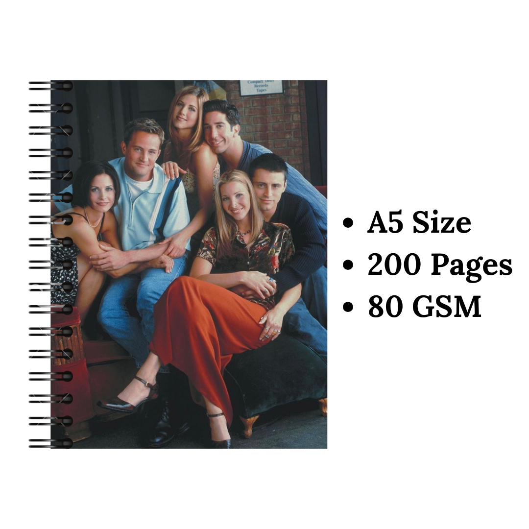 Friends Poster Wiro Notebook