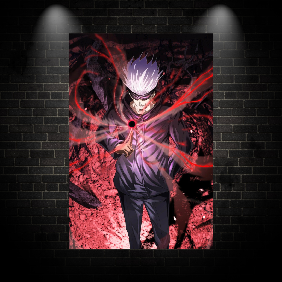 Gojo Red Poster