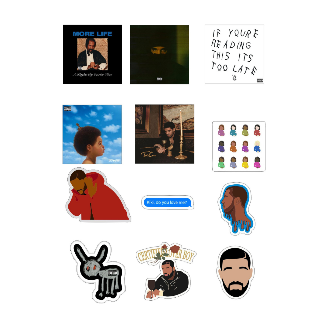 Drake Sticker Sheet