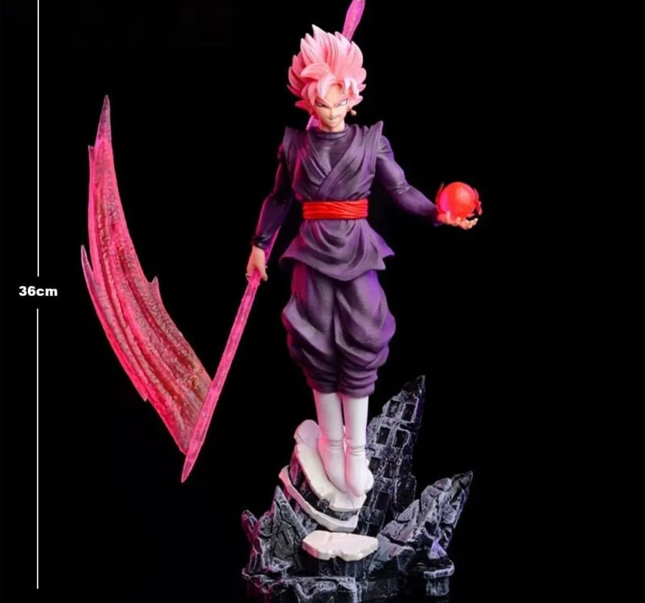Black Goku Action Figure 36 cm