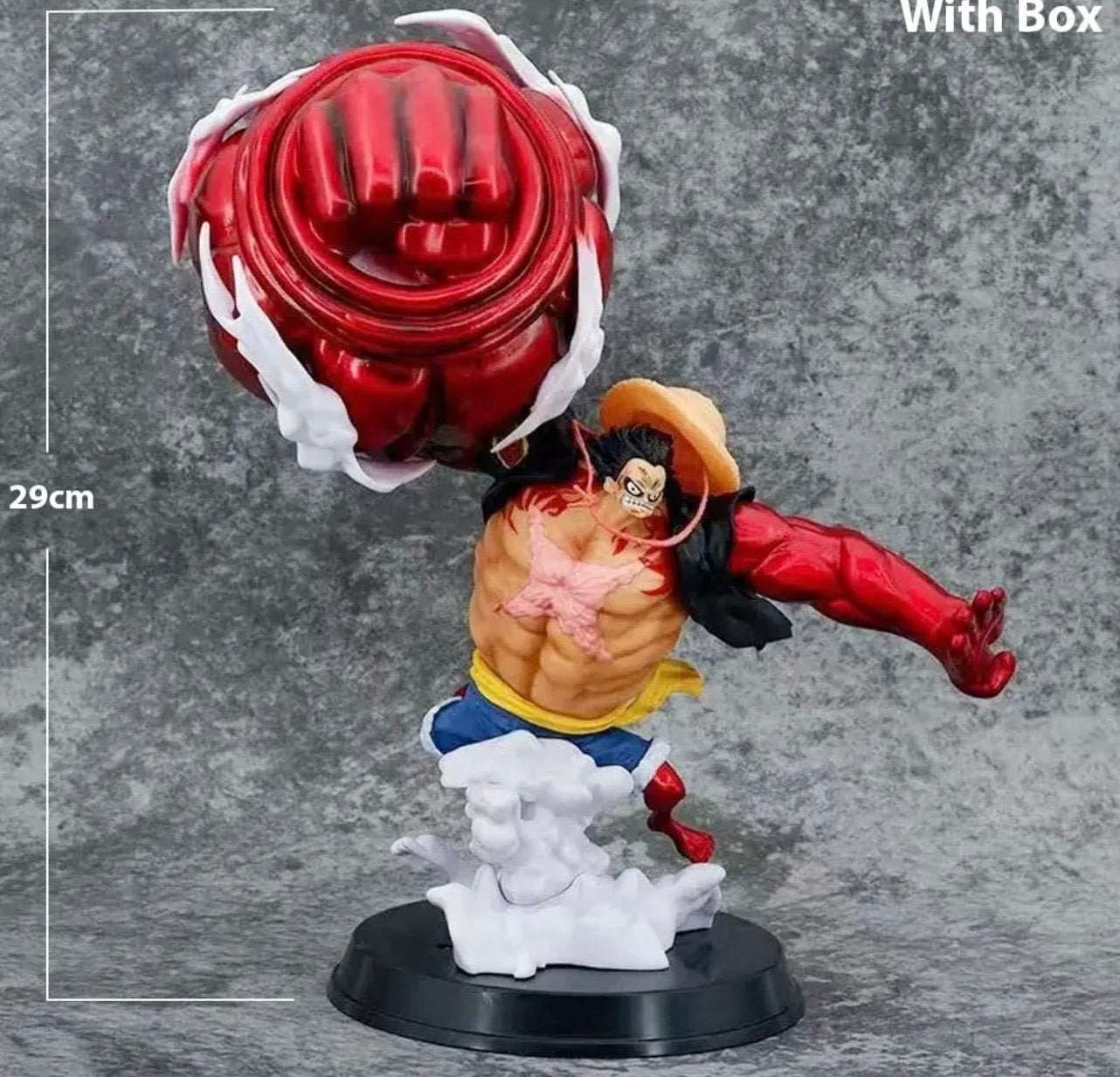 29 cm Monkey D Luffy Gear 4 Action Figure