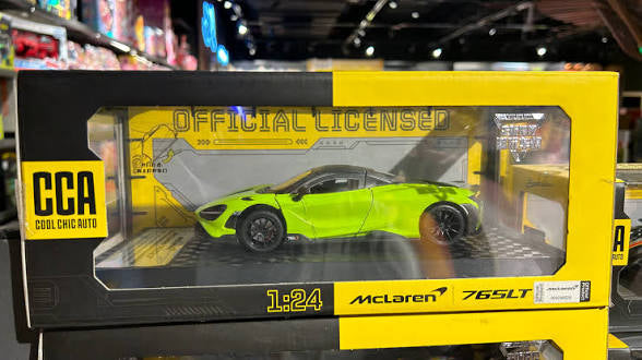 Official CCA 1:31 scale Mclaren 765 Scale Model