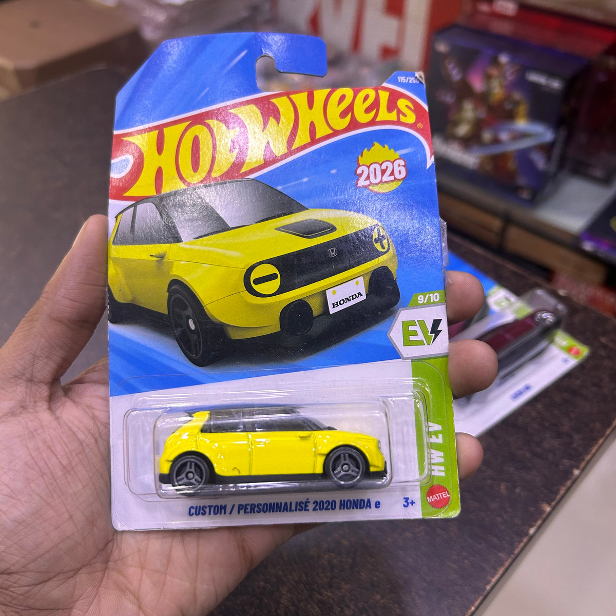 Imported Hot Wheels Honda e