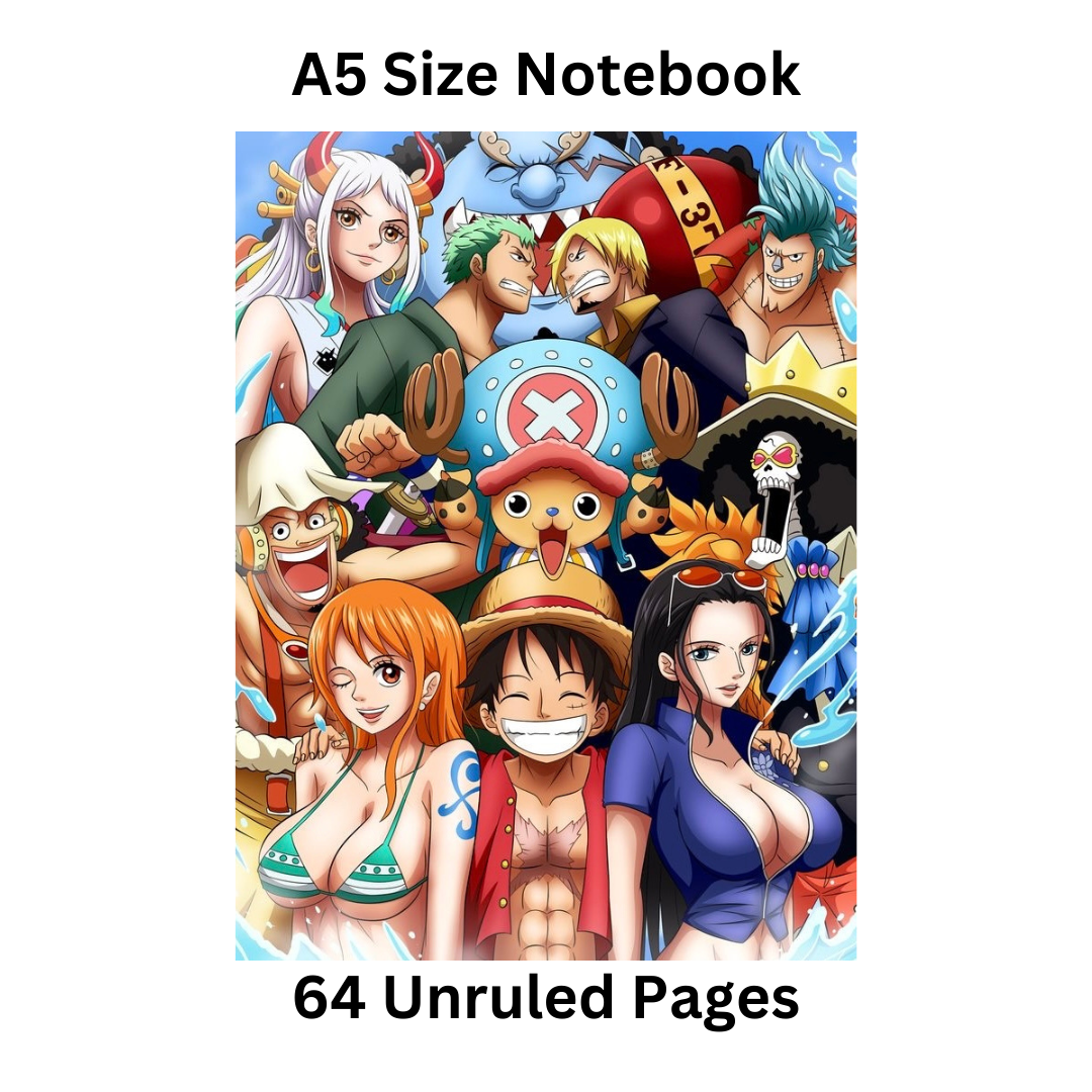 One Piece Doodle Notebook