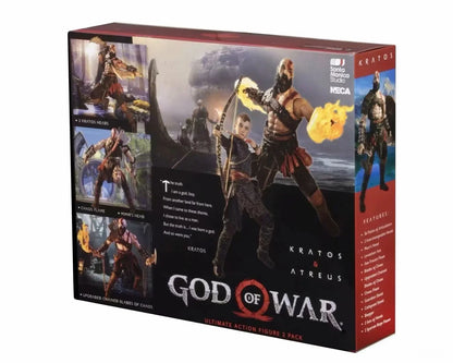 Official Neca God Of War Figure - with all accessories and Is movable ( with premium Box )