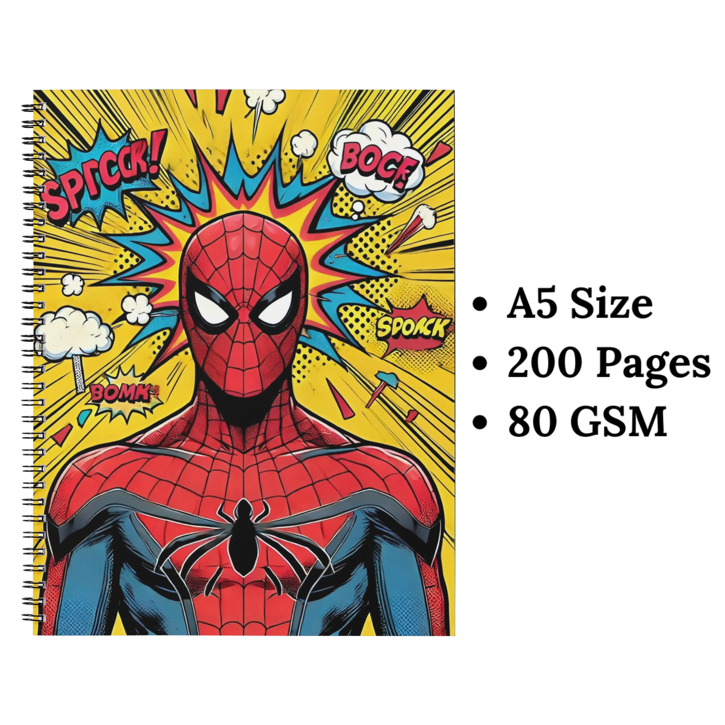 spiderman wiro notebook