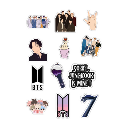 BTS Sticker Sheet