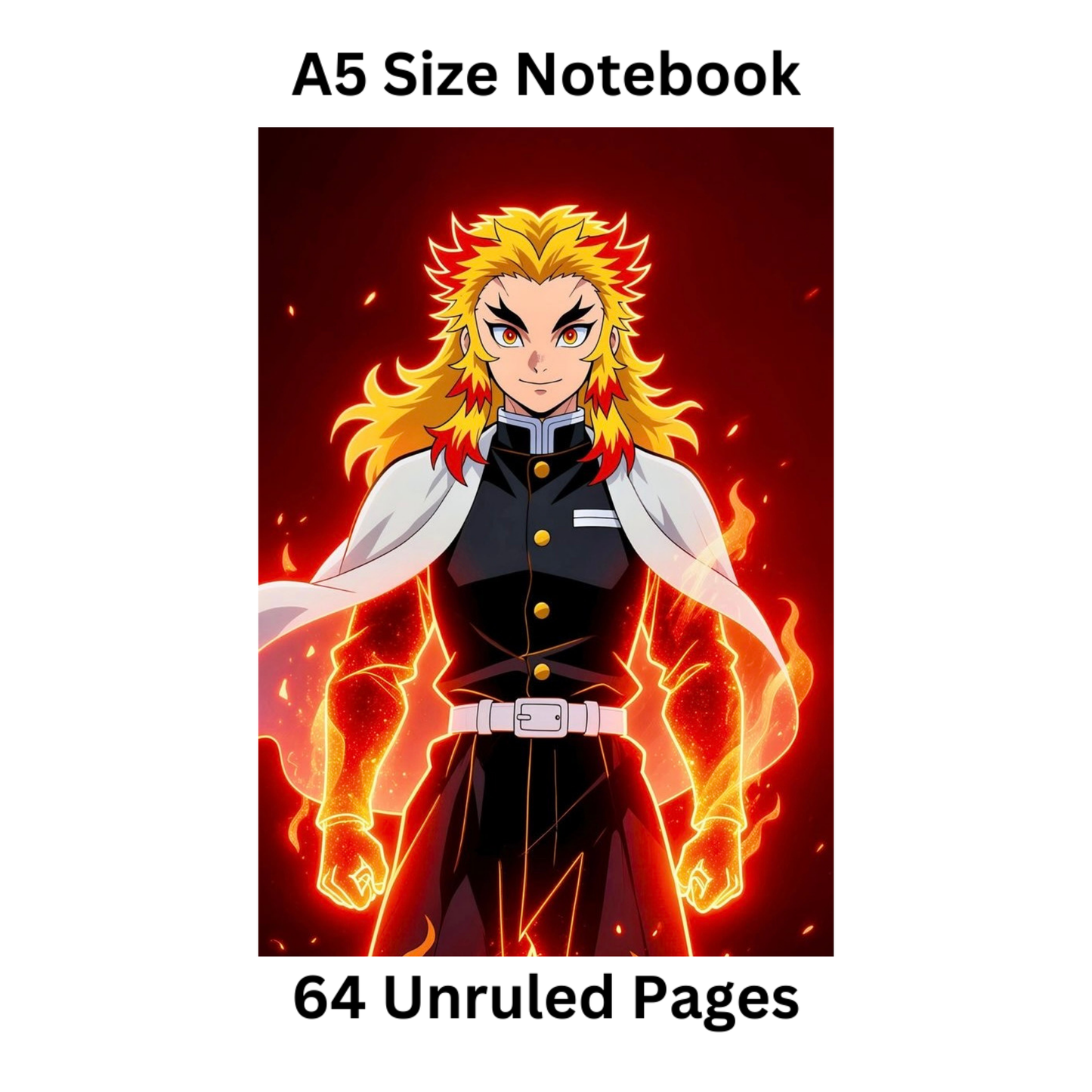 rengoku doodle notebook