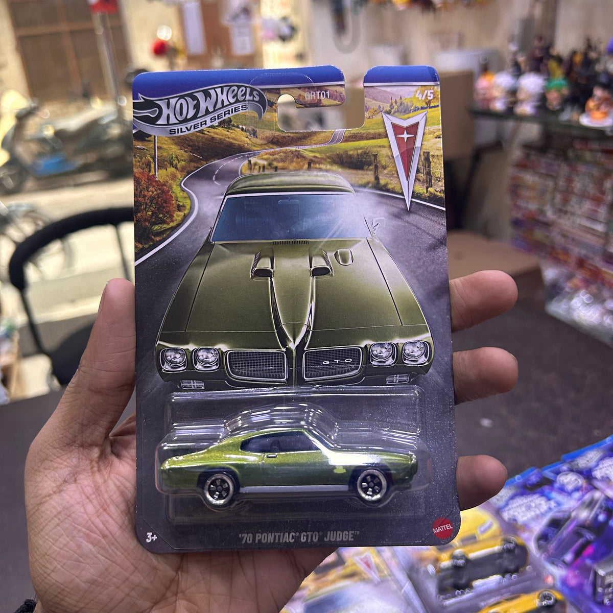 Imported Hot Wheels Silver Series 70 Pontiac GTO