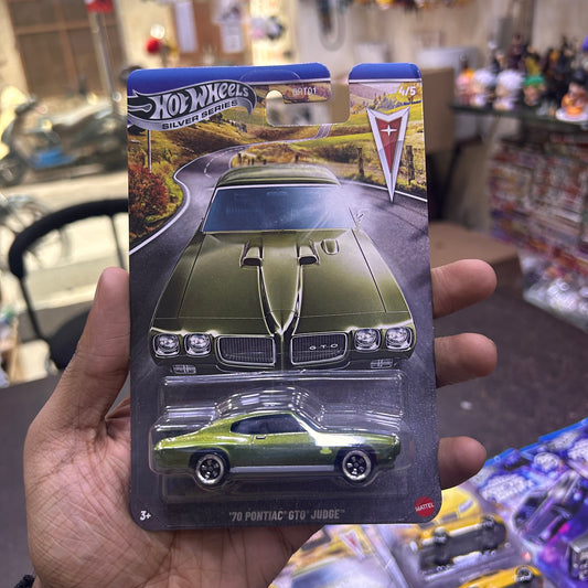 Imported Hot Wheels Silver Series 70 Pontiac GTO
