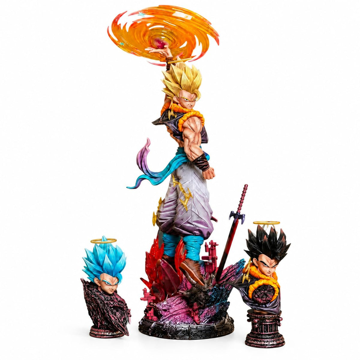 45 cm JT Studios Premium DBZ Super Saiyan Gogeta Figure