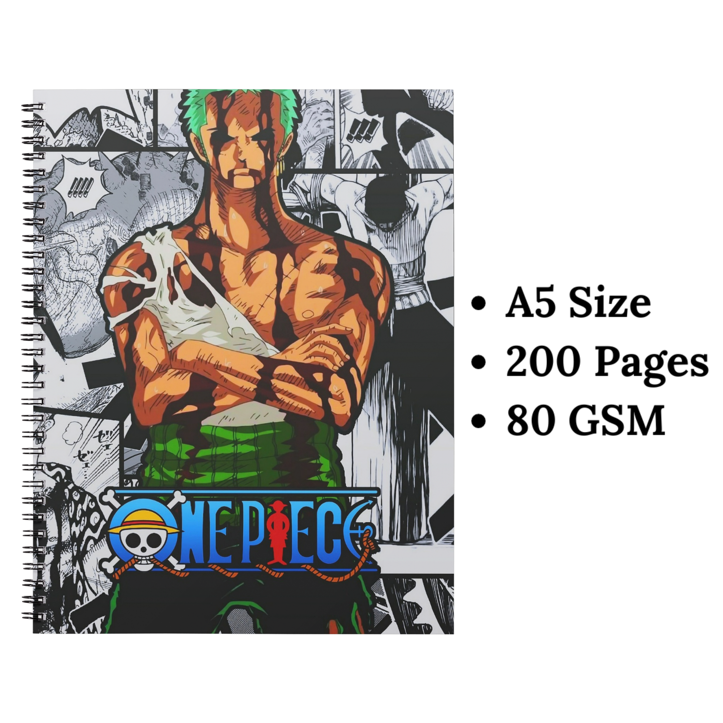 zoro nothing happened wiro notebook