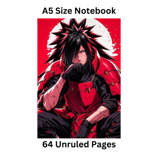 madara Uchiha doodle notebook